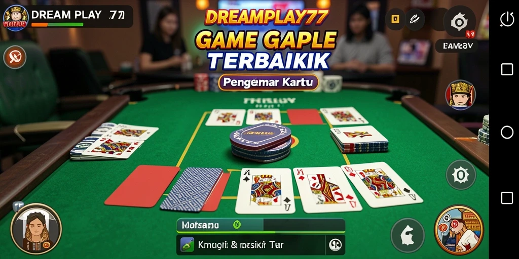 Tangkapan layar gameplay Gaple yang menarik dan interaktif.